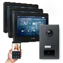 GOLIATH Hybrid 2-Draht BUS Sprechanlage Anthrazit 