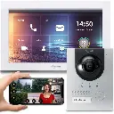 GOLIATH Hybrid IP Video Türsprechanlage Silber 1-Familienhaus 10 Zoll 