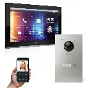 GOLIATH Hybrid IP Videotürsprechanlage mit App 1-Familie 10 Zoll HD Aufputz