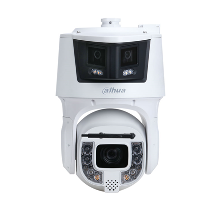 Weitwinkel-PTZ-Dome 4MP mit Smart Dual Light