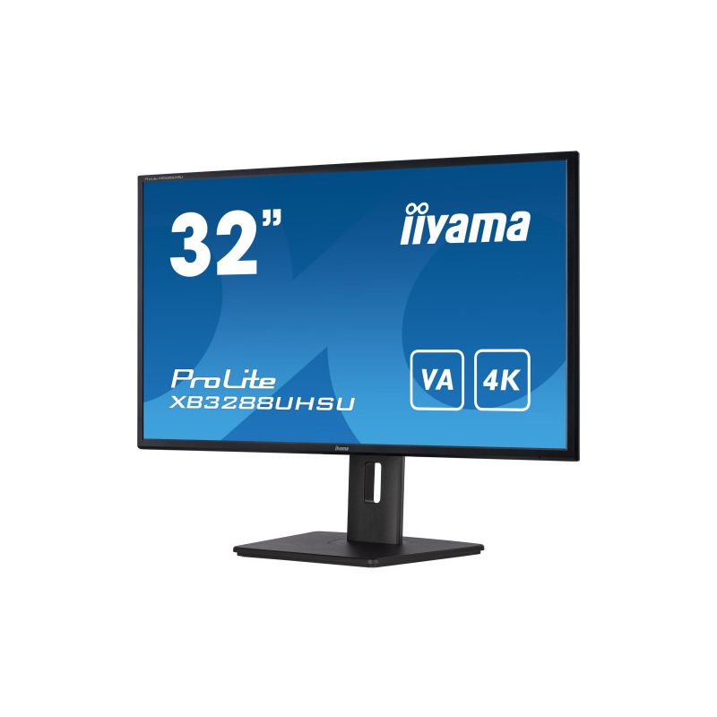 Iiyama 32-Zoll-Flachbildschirmmonitor mit VA-Panel und 4K-Auflösung