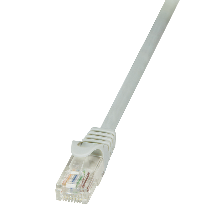 5m Patchkabel EconLine, Cat.6, F/UTP, grau