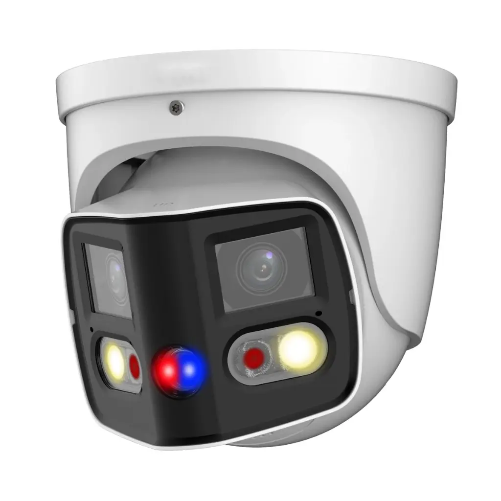 GOLIATH Starlight IP Dome Kamera 8 MP 180° WDR 25m IR Ton SMD PoE 4K Dual Serie