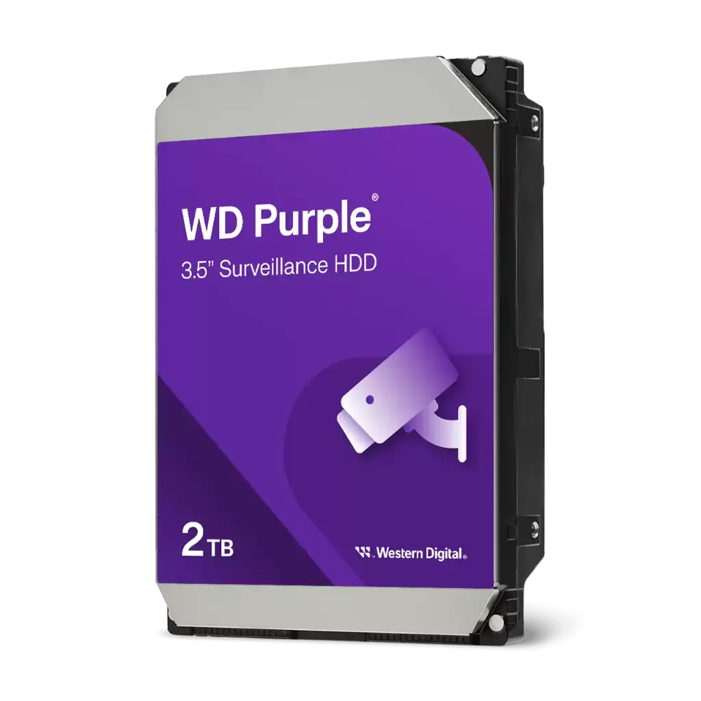2TB Festplatte WD PURPLE