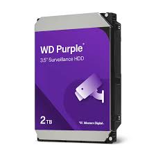 2TB Festplatte WD PURPLE