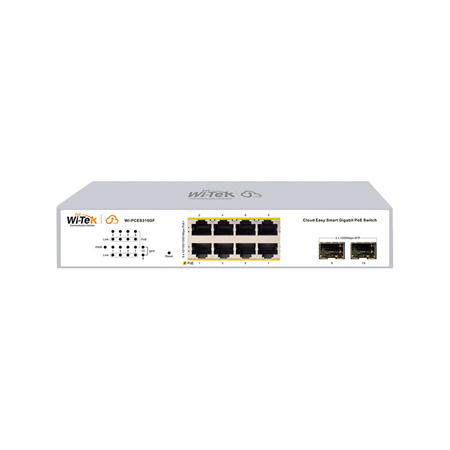 Switch PoE verwaltet in der Cloud mit 8 Gigabit-Ports
