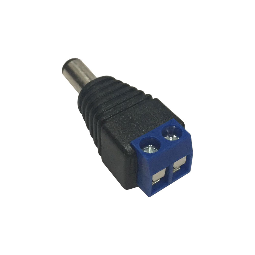  DC-Hohlstecker (männlich) mit Schraubklemmen