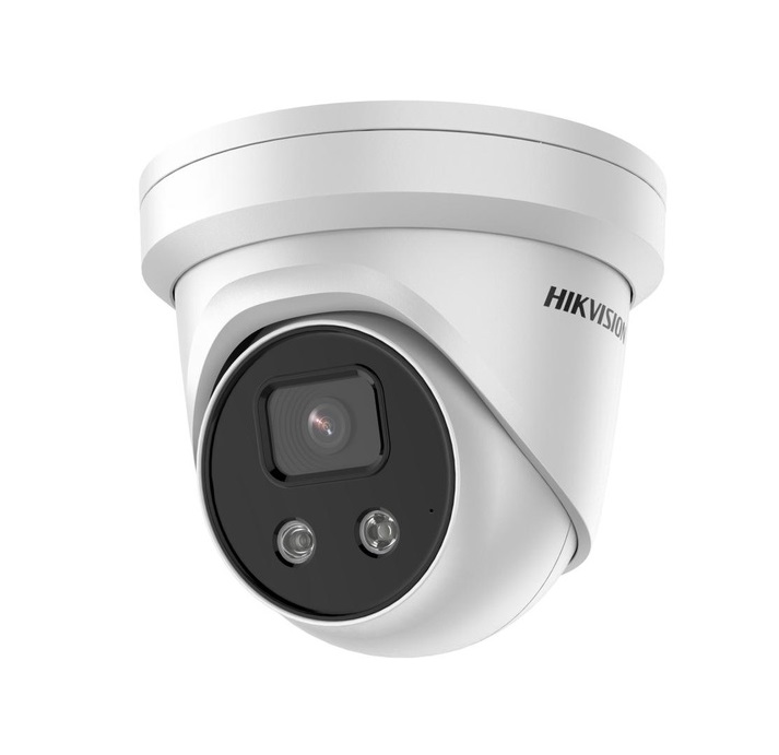 Hikvision 8MP AcuSense Ultra Low Light WDR Eyeball Netzwerkkamera mit 4 mm Festbrennweite 