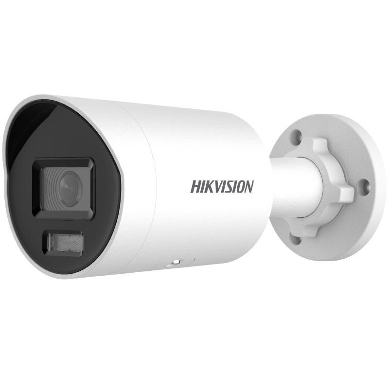 Hikvision 8MP Smart Hybrid Light ColorVu WDR Bullet Netzwerkkamera mit fester Linse 