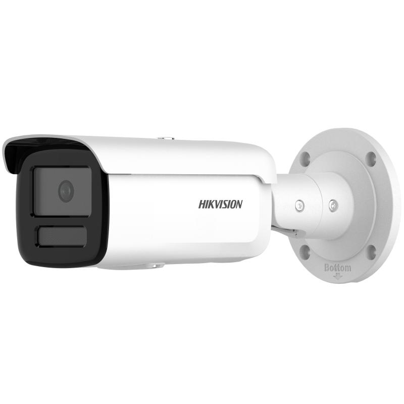 Hikvision 4MP Smart Hybrid Light ColorVu WDR Bullet Netzwerkkamera mit fester Linse 