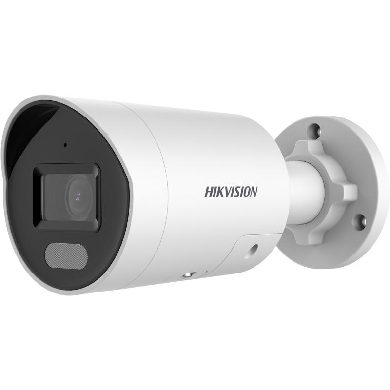 Hikvision 4MP Smart Hybrid Light ColorVu WDR Bullet Netzwerkkamera mit fester Linse 
