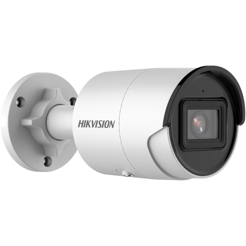 Hikvision 8MP AcuSense WDR Mini Bullet Netzwerkkamera mit fester Linse und Mikrofon 