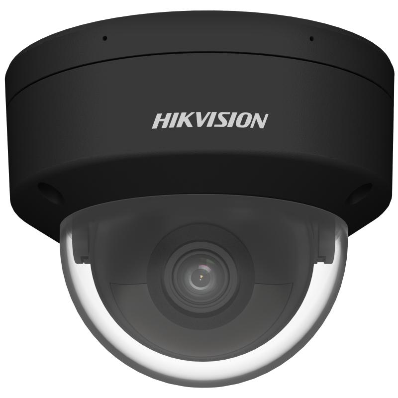 Hikvision 4MP AcuSense Ultra Low Light WDR Dome-Kamera (Schwarz) 