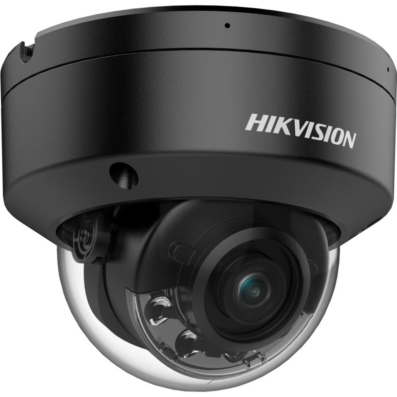 Hikvision 8MP Smart Hybrid Light ColorVu Mini Dome-Kamera (Schwarz)
