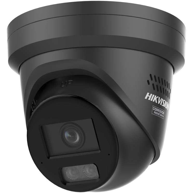 Hikvision 8MP Smart Hybrid Light Eyeball Kamera mit ColorVu Schwarz