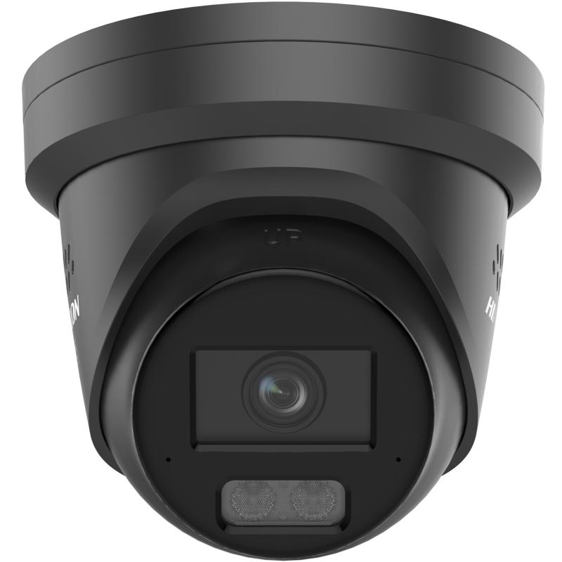 Hikvision 4MP Smart Hybrid Light Eyeball Kamera mit ColorVu Schwarz