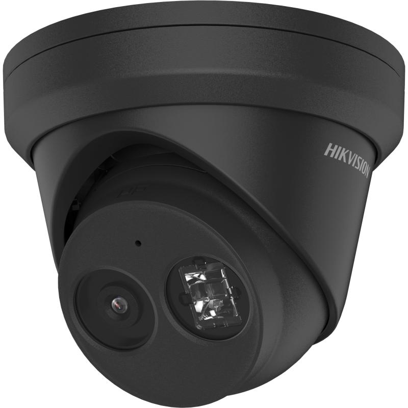 Hikvision 8MP AcuSense WDR Eyeball Kamera mit integriertem Mikrofon Schwarz