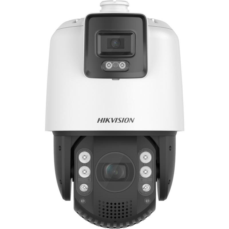 4MP IR PTZ Netzwerkkamera mit 32x Zoom und integrierter 4MP-Übersichtskamera 