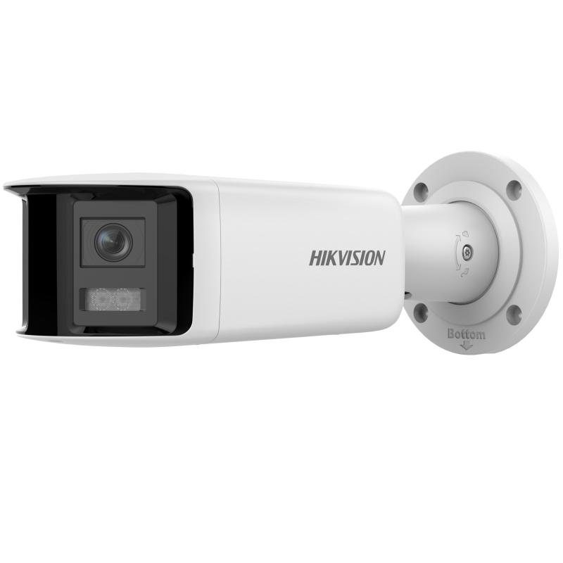Hikvision 4MP Panoramische 180° AcuSense WDR Bullet Kamera 