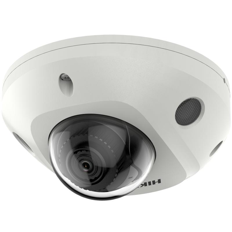 Hikvision 4MP AcuSense WDR Mini Flat Dome Netzwerkamera 