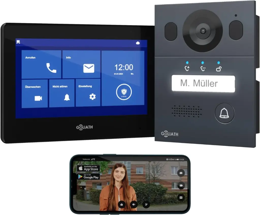 GOLIATH Basic 2-Draht BUS Türsprechanlage