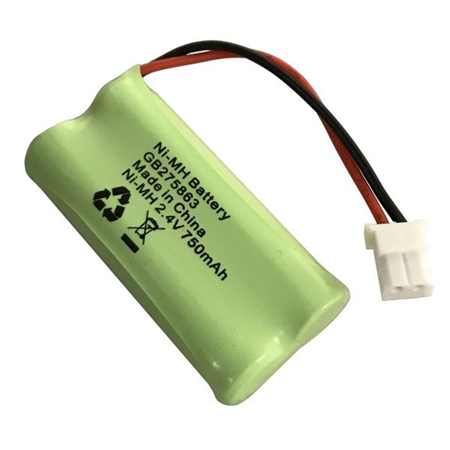 Wiederaufladbare Ni-MH-Backup-Batterie, 750 mAh