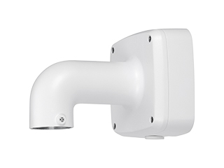 Wandhalterung mit integrierter Anschlussbox