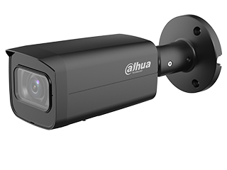 Dahua Black Netzwerk-Bulletkamera mit motorisiertem Zoom