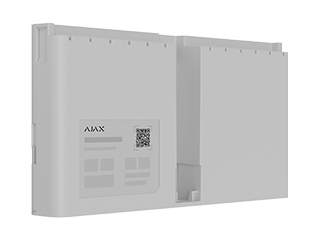 Interner Akku von Ajax Superior (60 Stunden). Wiederaufladbarer Lithium-Ionen-Akku für den Einbau in den Superior Hub G3 Jeweller oder Superior ReX G3 Jeweller. Ermöglicht 60 Stunden autonomen Betrieb. Weiß.