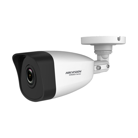 HiWatch IP Bulletkamera 4MP mit 30 m Smart IR für Außenbereich