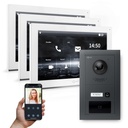 GOLIATH Hybrid IP Türsprechanlage Anthrazit 3x 10" HD Unterputz