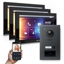 GOLIATH Hybrid IP Türsprechanlage Anthrazit 3x 10" HD Unterputz