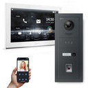 GOLIATH Hybrid IP Türsprechanlage Anthrazit 10" HD Fingerprint Unterputz