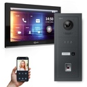 GOLIATH Hybrid IP Türsprechanlage Anthrazit 10" HD Fingerprint Unterputz