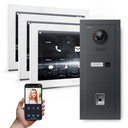 GOLIATH Hybrid IP Videotürsprechanlage Anthrazit 1-Fam 3x 10" HD 