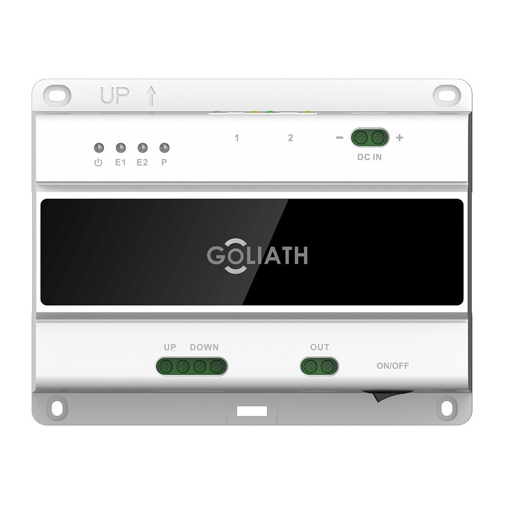 GOLIATH Hybrid IP & 2-Draht Video BUS Modul | 2-Draht BUS Modul | Umwandler 2-Draht auf IP