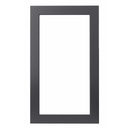 GOLIATH PRO IP & 2-Draht Video Türsprechanlage | 2-Fach Rahmen | Eloxiertes Aluminium