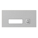 GOLIATH 1er Klingel Modul LED Namensschild Aluminium