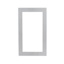 GOLIATH Hybrid 2-Fach Rahmen Eloxiertes Aluminium