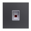 GOLIATH Hybrid IP & 2-Draht Fingerprint Modul Biometrisch Anthrazit
