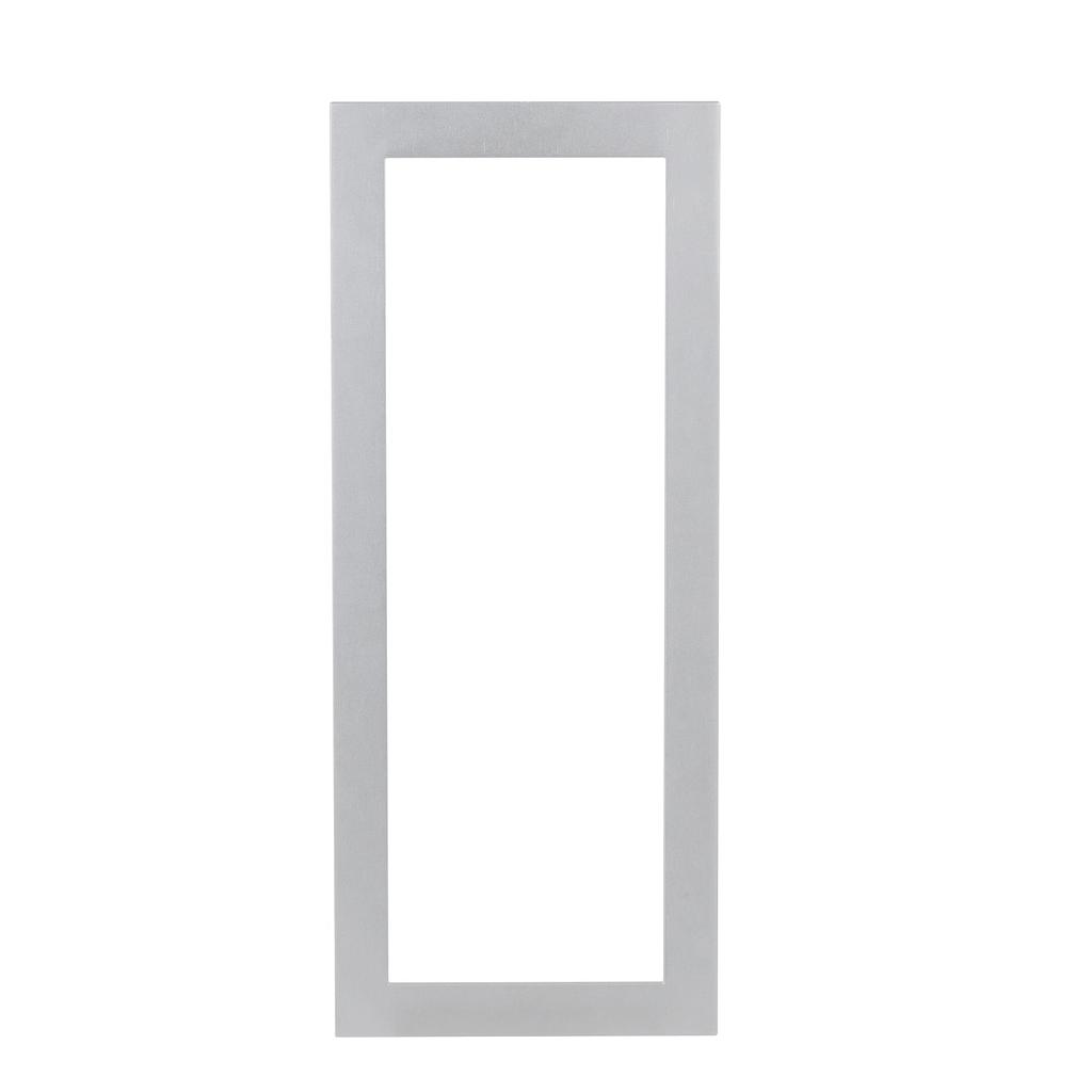 GOLIATH Hybrid IP & 2-Draht Video Türsprechanlage 3-Fach Rahmen Eloxiertes Aluminium