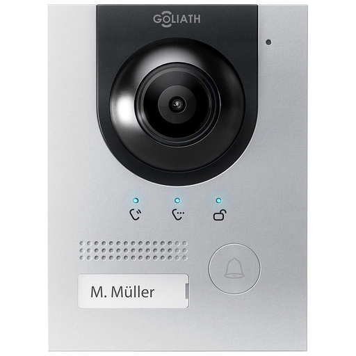 [AV-VTA02-22V2] GOLIATH Hybrid IP & 2-Draht BUS Video Türsprechanlage 
