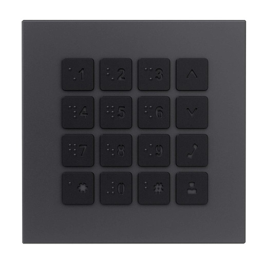 [AV-VTA05-KPAV2] GOLIATH Hybrid IP & 2-Draht Keypad Modul Blindenschrift Beleuchtung