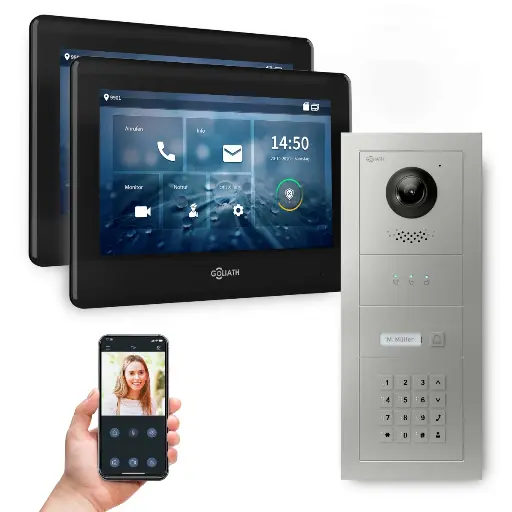 [AV-BUS-536] GOLIATH Hybrid 2-Draht BUS Gegensprechanlage mit App 