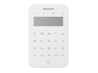 [DS-PK1-LT-WE] Hikvision Drahtloses LCD-Tastatur 868 MHz