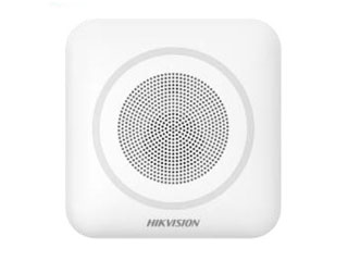 [DS-PS1-II-WE/RED FRA] Hikvision drahtlose Innensirene mit bidirektionaler Kommunikation 868 MHz