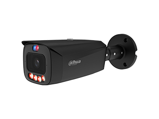 [DH-IPC-HFW3449T1-AS-PV-28-PRO-B] Dahua Außenkamera 4MP mit Künstlicher Intelligenz und Aktiver Abschreckung