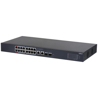 [DH-CS4220-16GT-240-V2] Dahua 20-Port Cloud-Managed Gigabit Desktop-Switch mit 16 PoE-Ports