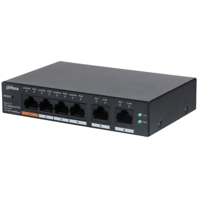 [DH-CS4006-4ET-60] Switch verwaltbar L2 in der Cloud, 6 Ports mit 4 PoE