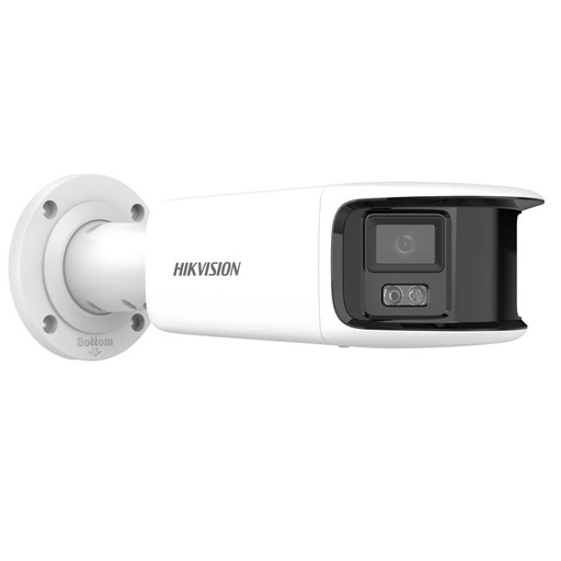 [HIK DS-2CD2T87G2P-LSU/SL(4mm)(C)] Hikvision 8MP Panoramische 180° ColorVu WDR Bullet Kamera 